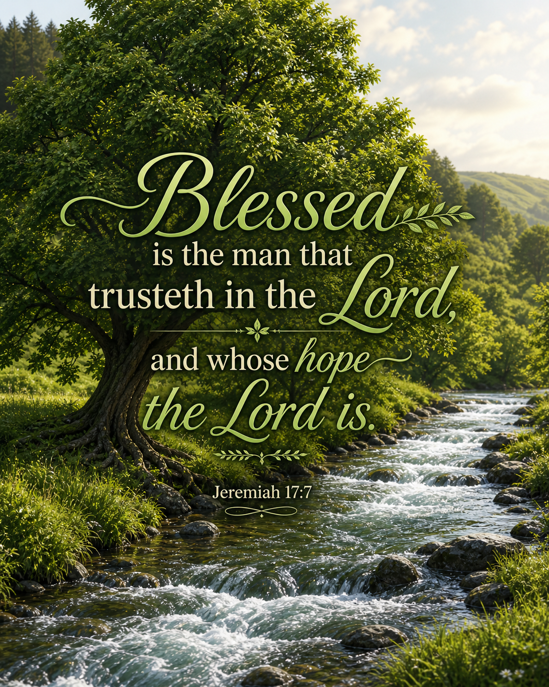 Jeremiah 17:7 hope scripture tag