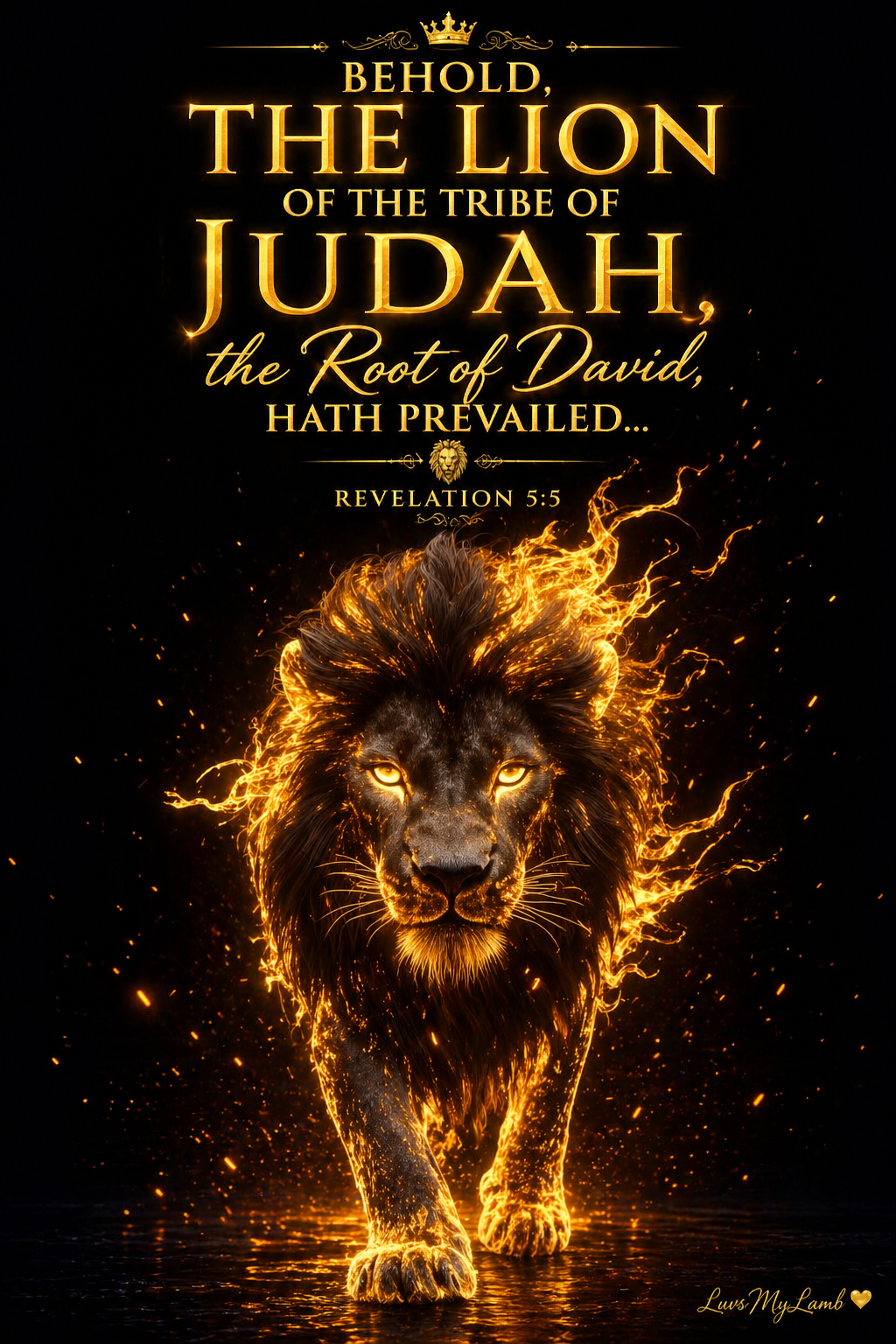 Revelation 5:5 - Lion of the tribe of Judah