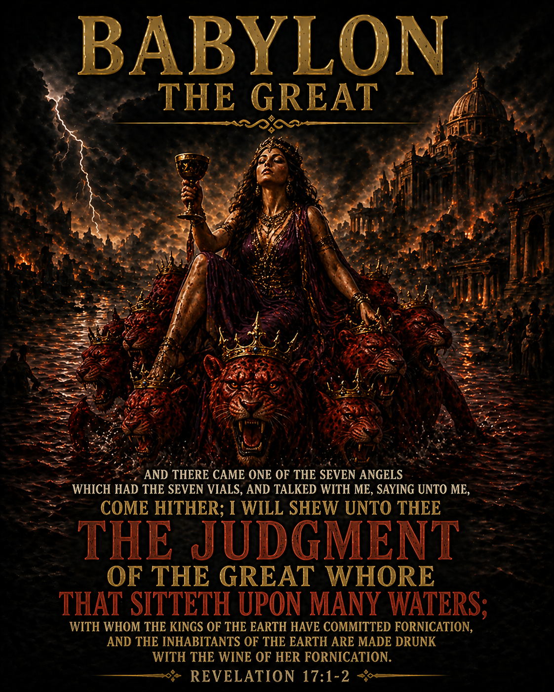 Revelation 17:1-2 - Babylon the Great