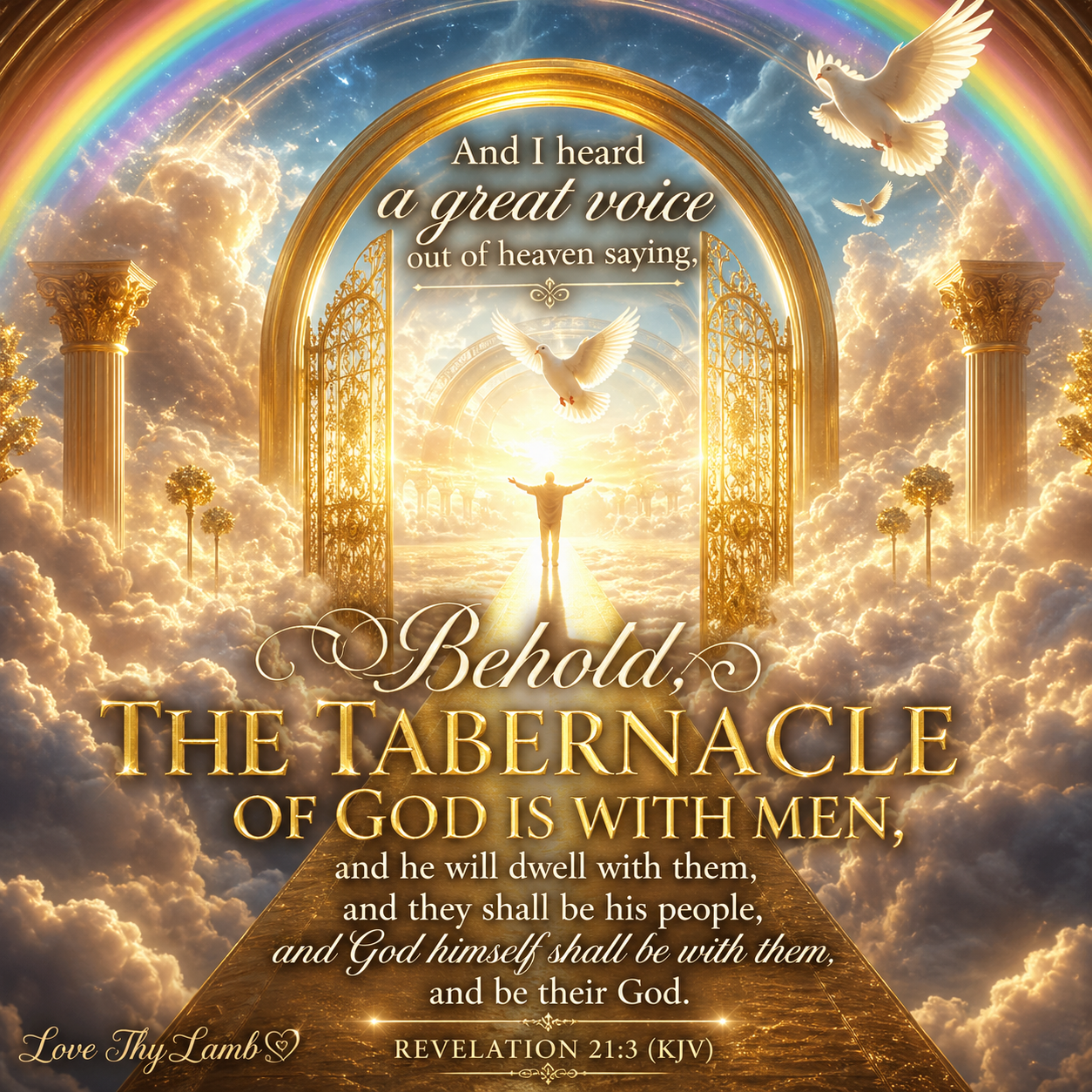 Revelation 21:3 - Tabernacle of God with men